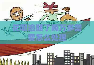 白条逾期了两万多需要怎么处理
