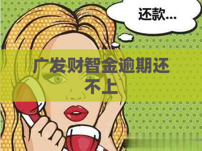 广发财智金逾期还不上