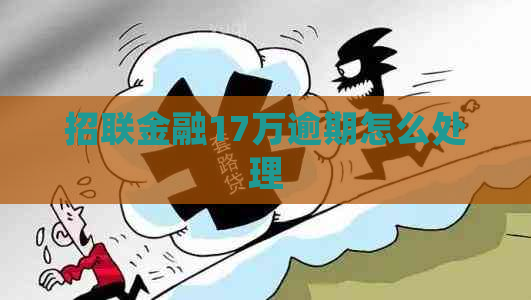 招联金融17万逾期怎么处理
