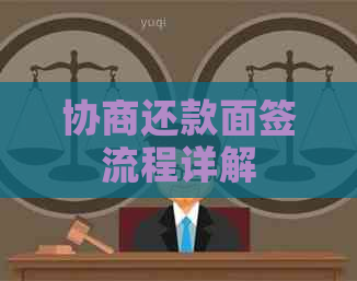 协商还款面签流程详解