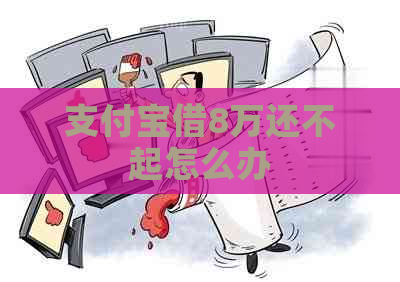 信用卡借8万还不起怎么办
