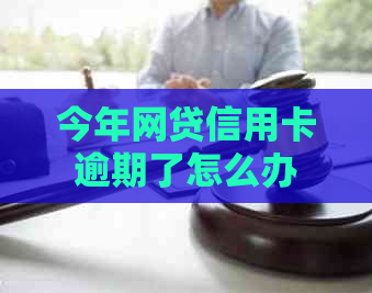 今年网贷信用卡逾期了怎么办