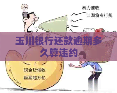 玉川银行还款逾期多久算违约