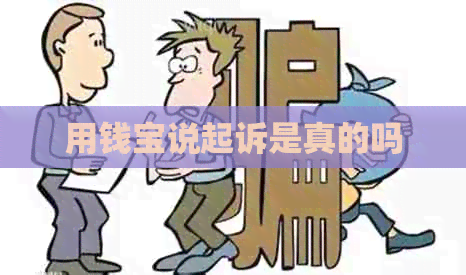 用钱宝说起诉是真的吗
