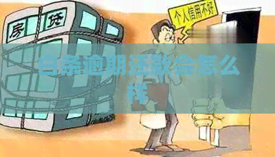 白条逾期还款会怎么样