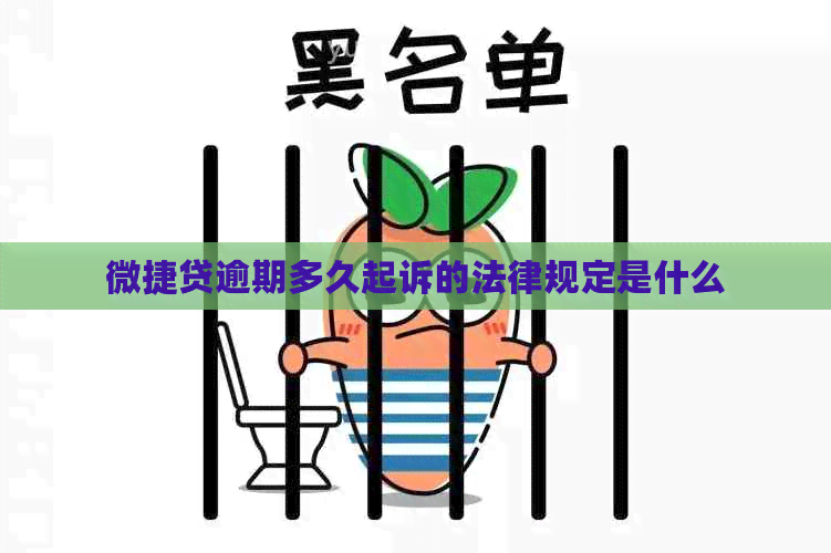 微捷贷逾期多久起诉的法律规定是什么