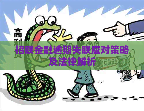 招联金融逾期失联应对策略及法律解析