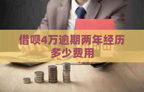 信用卡4万逾期两年经历多少费用