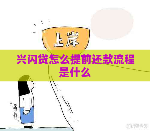 兴闪贷怎么提前还款流程是什么