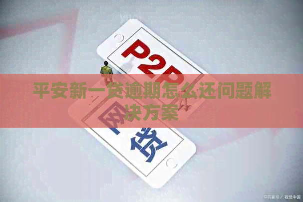 平安新一贷逾期怎么还问题解决方案