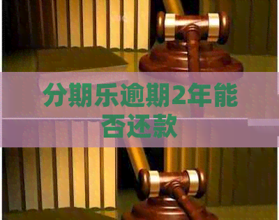 逾期2年能否还款
