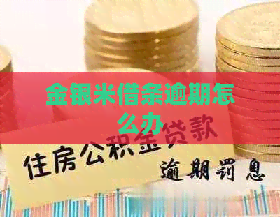 金银米借条逾期怎么办