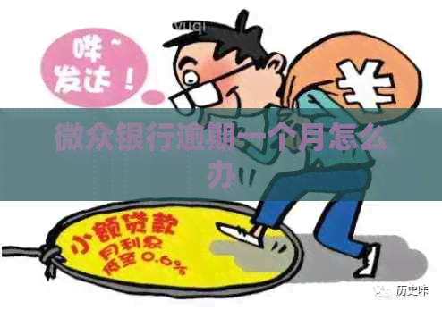 微众银行逾期一个月怎么办