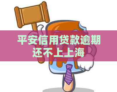 平安信用贷款逾期还不上上海