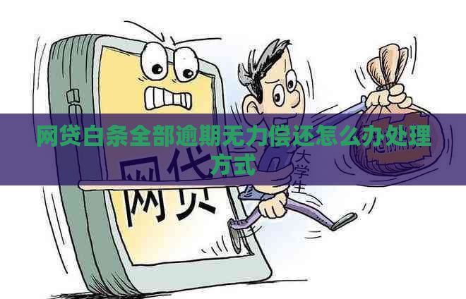 网贷白条全部逾期无力偿还怎么办处理方式