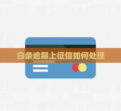 白条逾期上如何处理