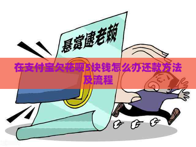 在支付宝欠花呗5块钱怎么办还款方法及流程
