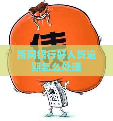 新网银行好人贷逾期怎么处理