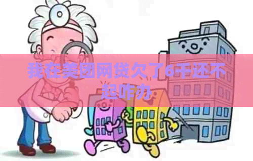 我在美团网贷欠了6千还不起咋办