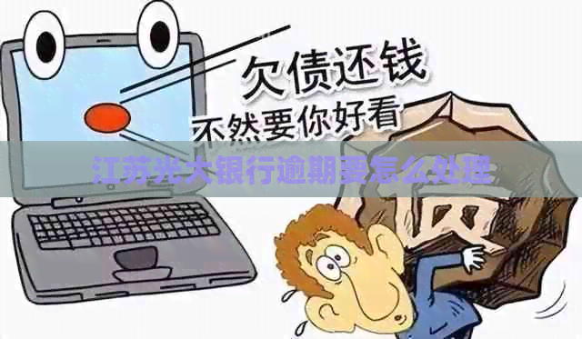 江苏光大银行逾期要怎么处理
