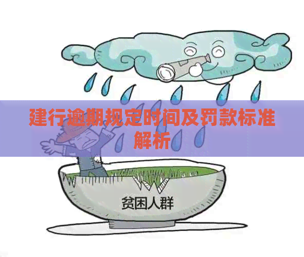 建行逾期规定时间及罚款标准解析