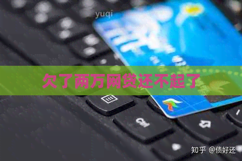 欠了两万网贷还不起了