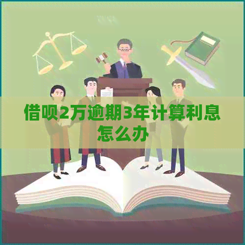 信用卡2万逾期3年计算利息怎么办