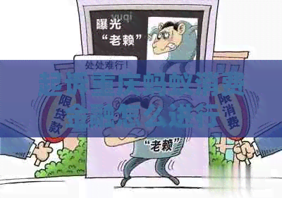 起诉重庆蚂蚁消费金融怎么进行