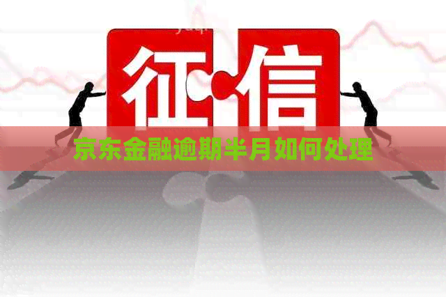 京东金融逾期半月如何处理