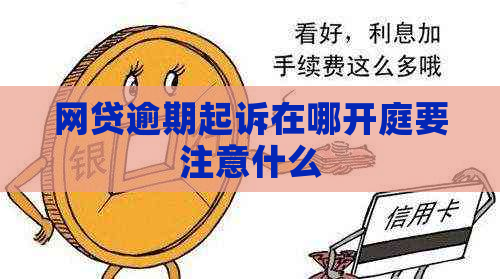 网贷逾期起诉在哪开庭要注意什么