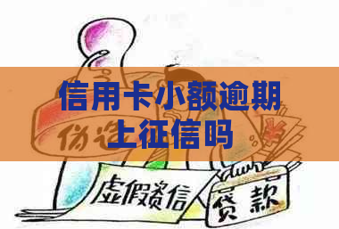 信用卡小额逾期上吗
