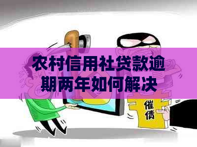 农村信用社贷款逾期两年如何解决