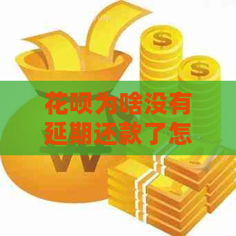 花呗为啥没有延期还款了怎么办