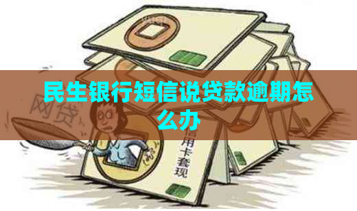 民生银行短信说贷款逾期怎么办