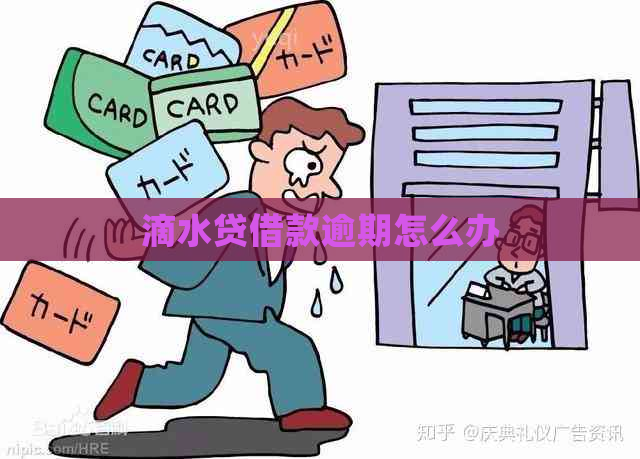 滴水贷借款逾期怎么办