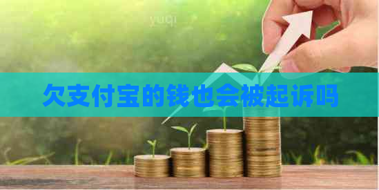欠支付宝的钱也会被起诉吗