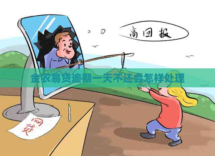 金农易贷逾期一天不还会怎样处理