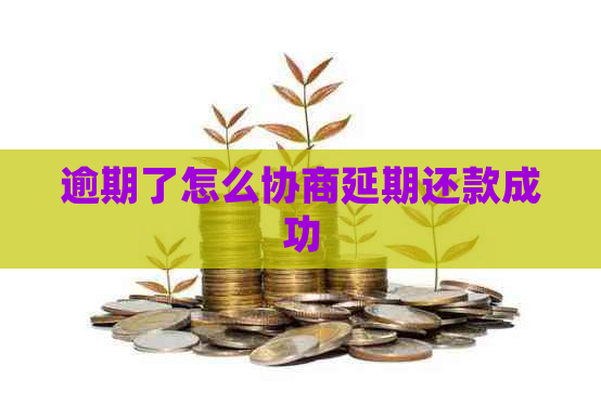逾期了怎么协商延期还款成功