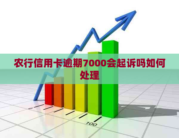 农行信用卡逾期7000会起诉吗如何处理