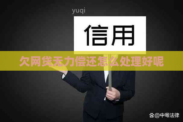 欠网贷无力偿还怎么处理好呢