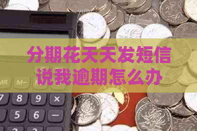 分期花天天发短信说我逾期怎么办