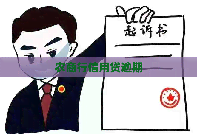 农商行信用贷逾期