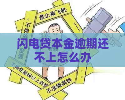 闪电贷本金逾期还不上怎么办