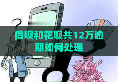信用卡和白条共12万逾期如何处理