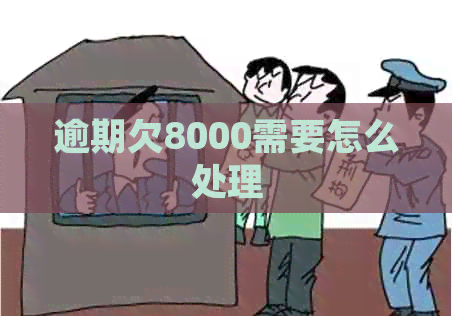 逾期欠8000需要怎么处理