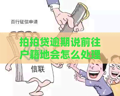 逾期说前往户籍地会怎么处理