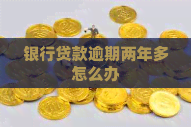 银行贷款逾期两年多怎么办