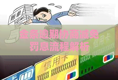 金条逾期协商减免罚息流程解析