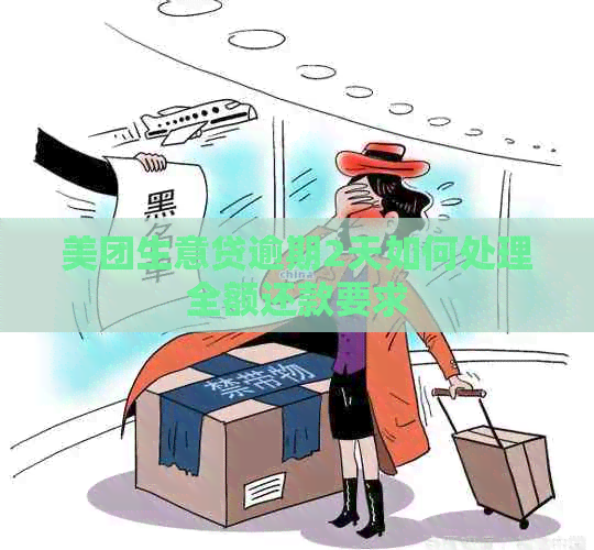 美团生意贷逾期2天如何处理全额还款要求