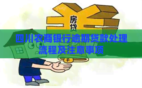 四川农商银行逾期贷款处理流程及注意事项